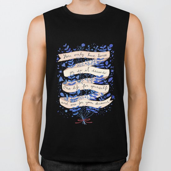 You only live twice Biker Tank