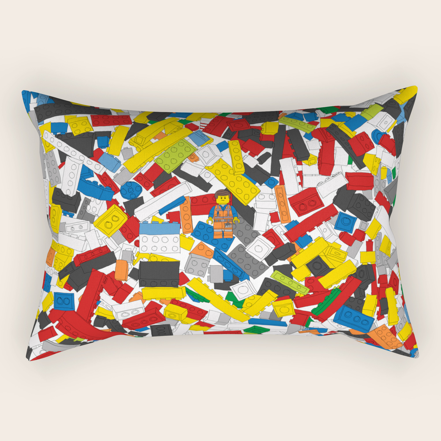 The Lego Movie Rectangular Pillow By Martinlucas Society6