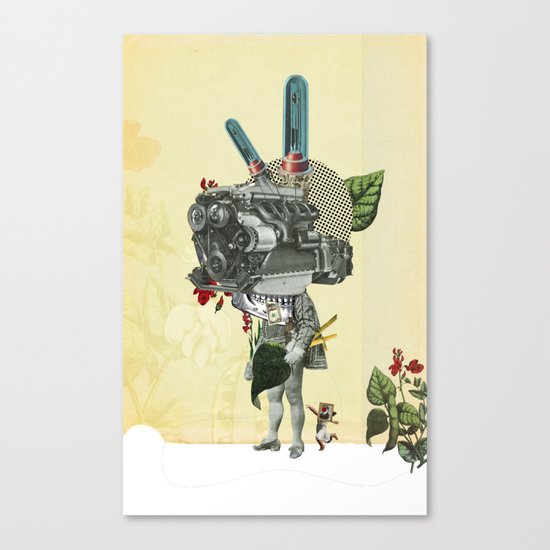 The truth is dead 3 Canvas Print