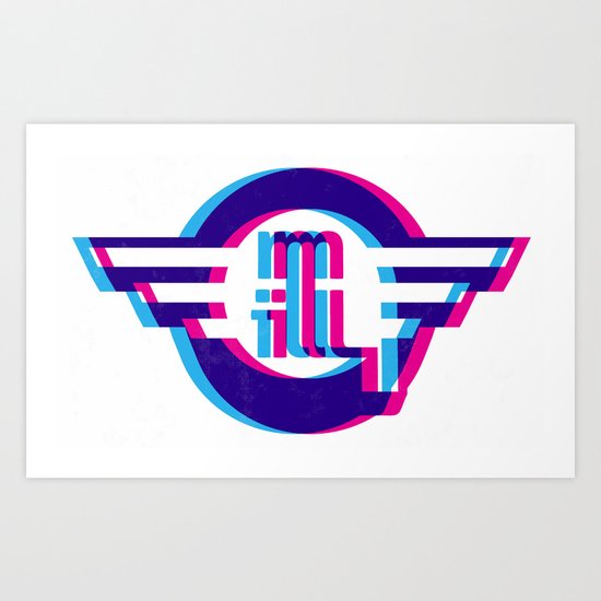 metro illusions - 3D Art Print
