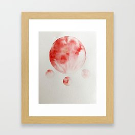 Pink Moon Study #1 Framed Art Print