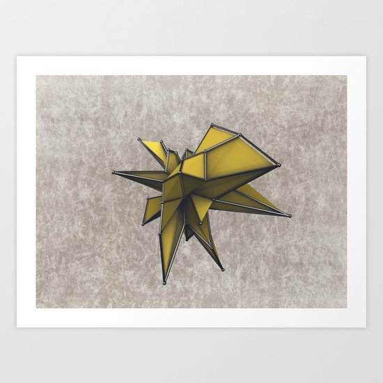 Caged Art Print