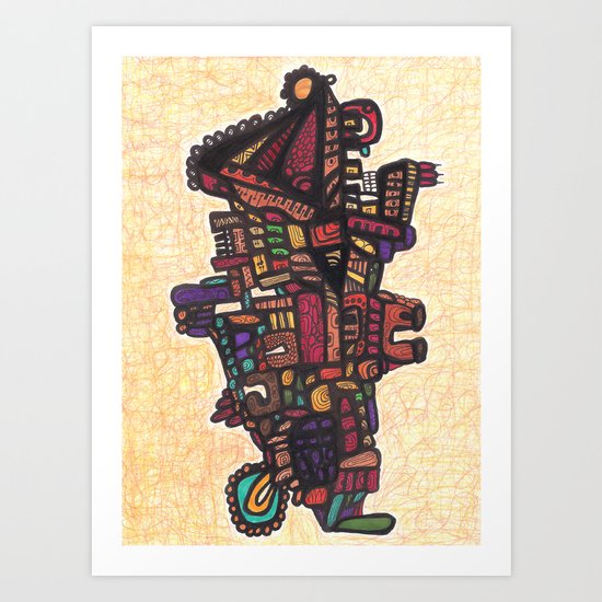 (Dance of) Life and Death Art Print