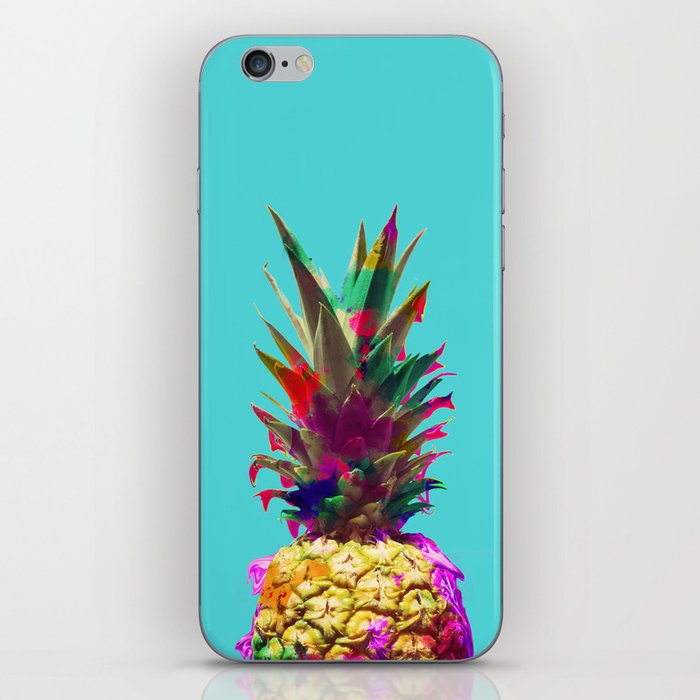 Colorful pineapple iPhone Skin