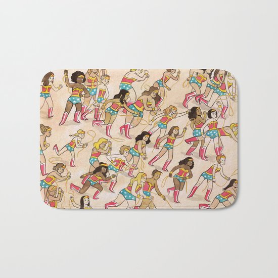 Wonder Women! Bath Mat