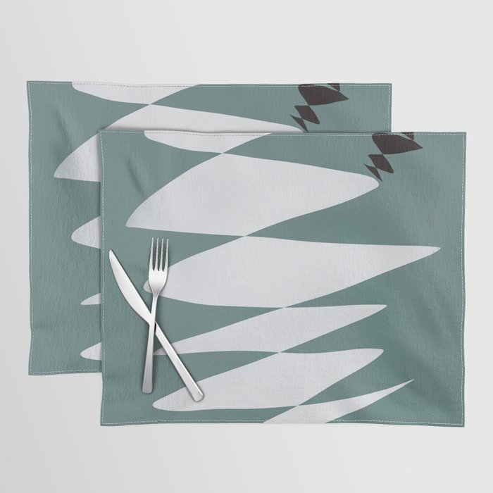 Minimal abstract warp diamonds Placemat