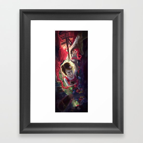 Difference is not a Disorder Framed Art Print