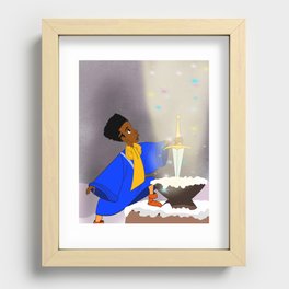 Young King Recessed Framed Print