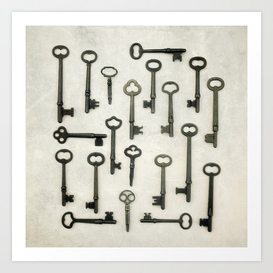 The Key Collection Art Print