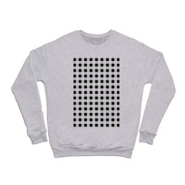 Classic Gingham Black and White - 11 Crewneck Sweatshirt