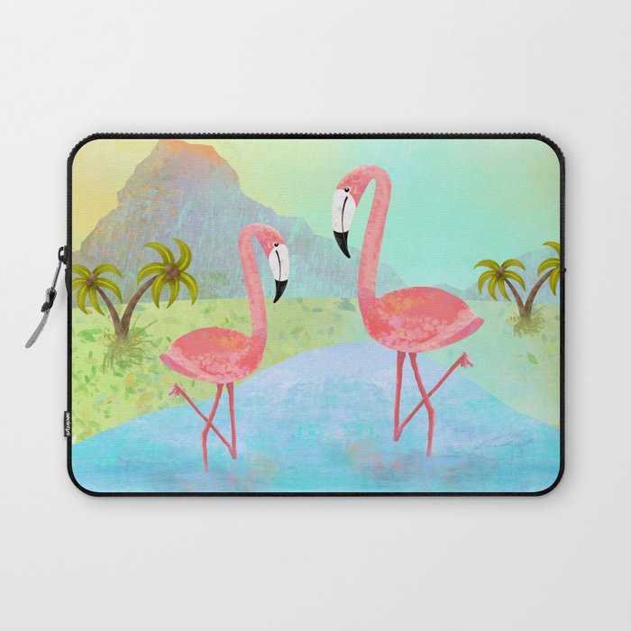 Flamingo Sunset Laptop Sleeve