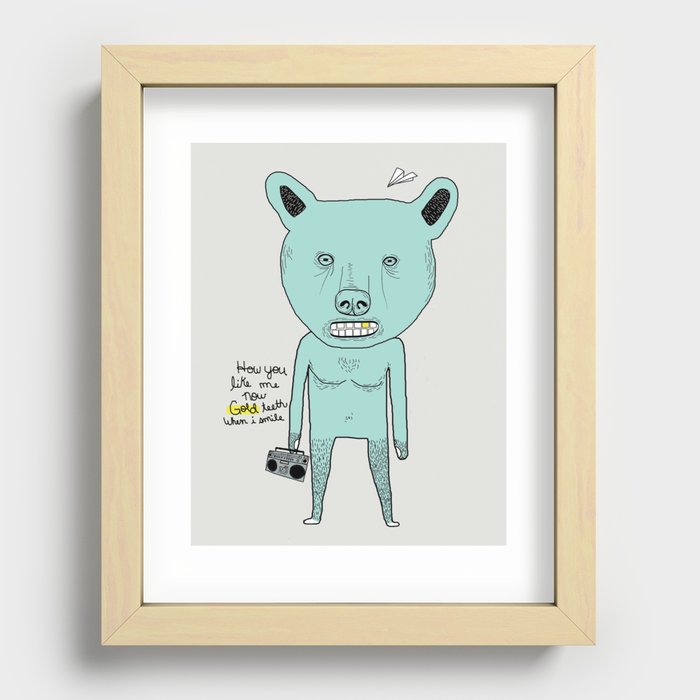 How You Like Me Now Recessed Framed Print