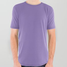 Frog Prince Purple All Over Graphic Tee