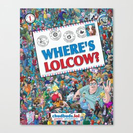 Where's Lolcow? Canvas Print