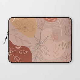 Pink Abstract Desert Pattern Laptop Sleeve