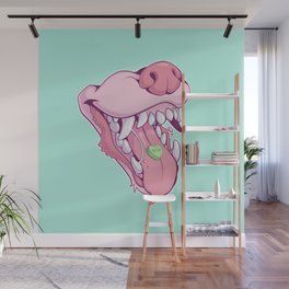 Candy Heart Maw Wall Mural