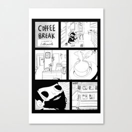 Coffee Break Canvas Print