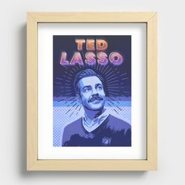 Ted Lasso Recessed Framed Print