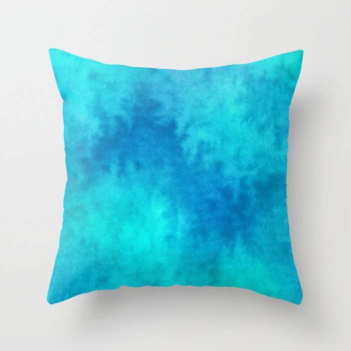 Dreaming in Blue 11 Throw Pillow