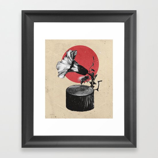 Gramophone Framed Art Print
