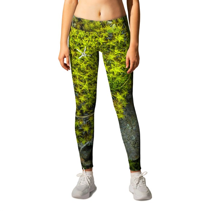 The tiny green forest Leggings
