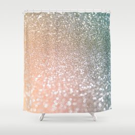 Rosequartz Rose Gold glitter - Pink Luxury glitter sparkling design Shower Curtain