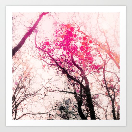 Tree Silhouette 2 Art Print