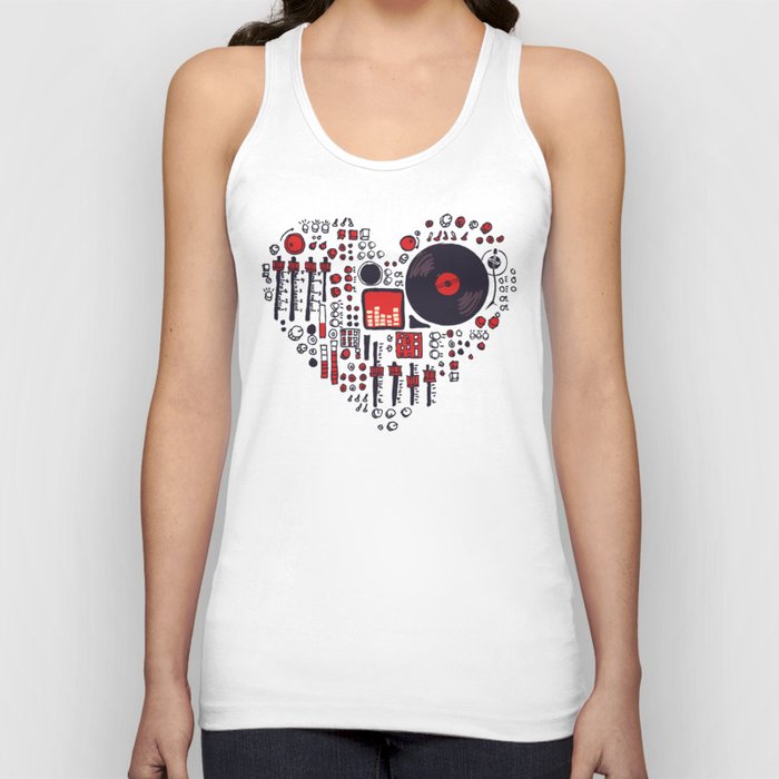 Music in every heartbeat Tank Top