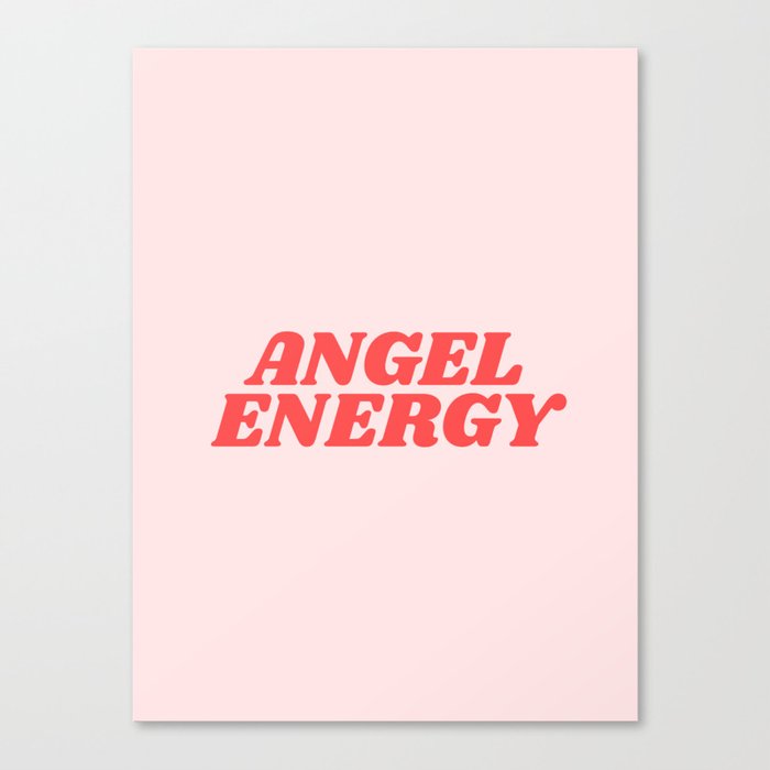 angel energy Canvas Print