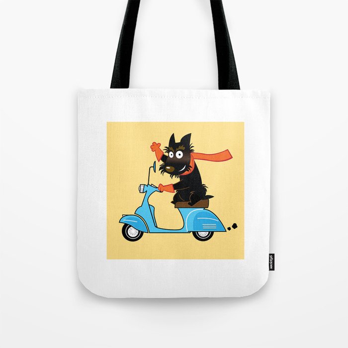 Scottie and Scooter Tote Bag