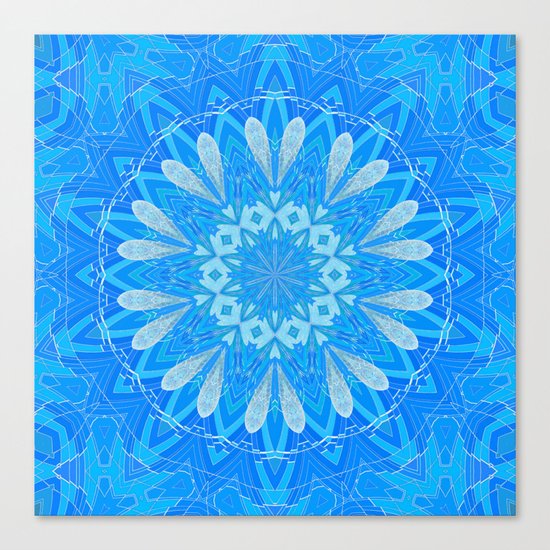 Bella Blue Canvas Print