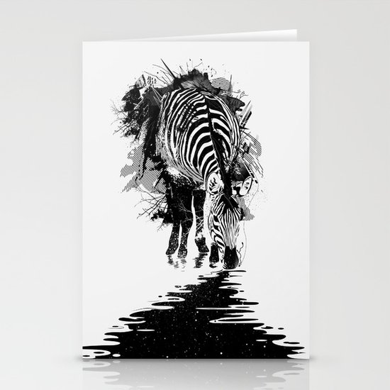 Stripe Charging Stationery Cards
