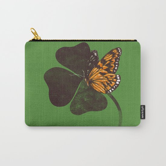 By Chance - Green Carry-All Pouch