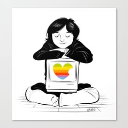 Steve Jobs. Canvas Print
