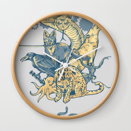 Shadow Moses Wall Clock