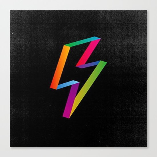 Thund3r Canvas Print