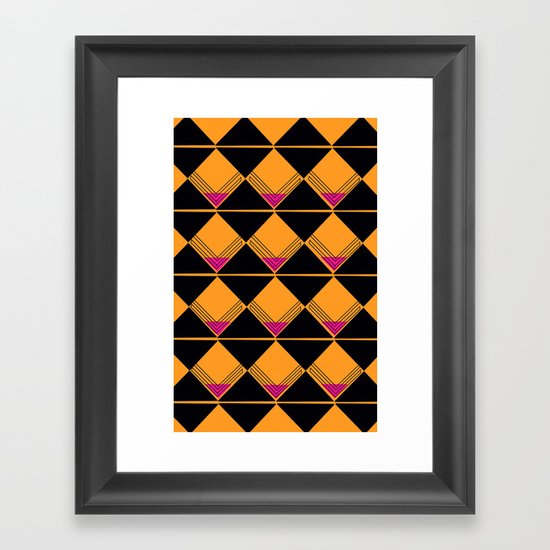 Scotch on the Rox Framed Art Print