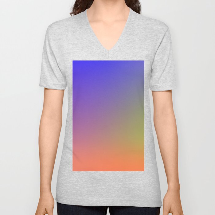 6 Dark Gradient Background Aesthetic 220705 Minimalist Art Valourine Digital  V Neck T Shirt