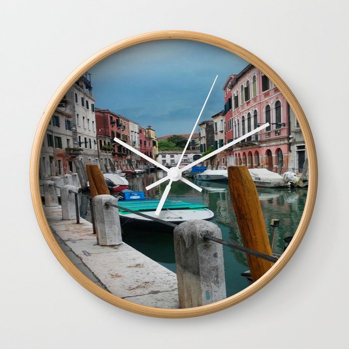 Stormy Venice Wall Clock