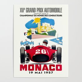 Classic Grand Prix Poster Poster