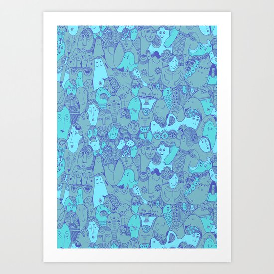 Waves Art Print