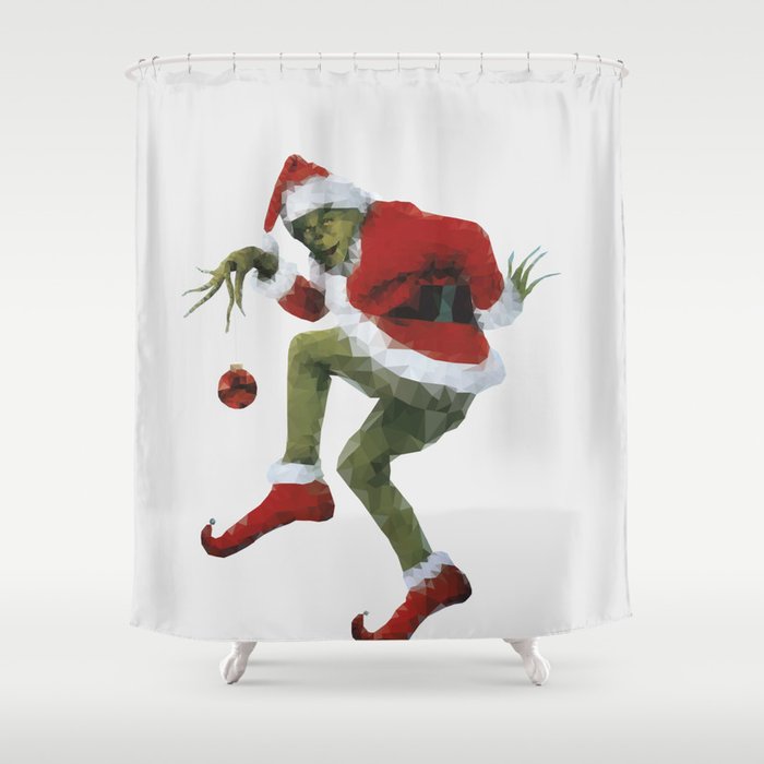Christmas Grinch Shower Curtain By Idledoodles Society6