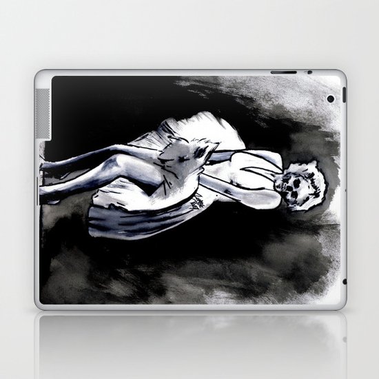 Skeleton Itch Laptop & iPad Skin
