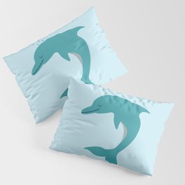 Cute dolphin Pillow Sham
