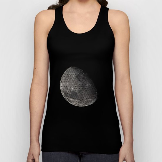 Quarter Moon Unisex Tank Top