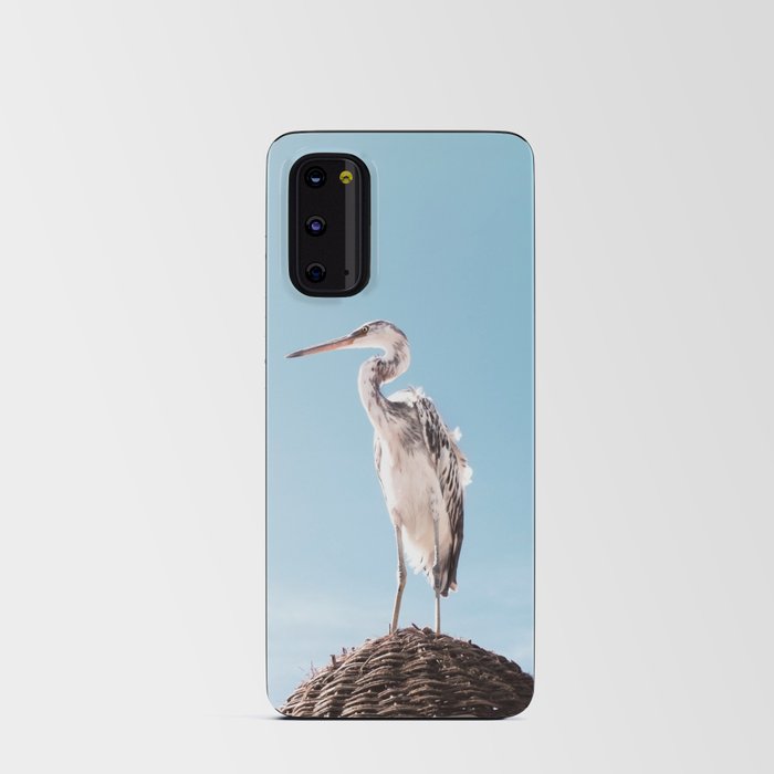 Grey Heron Android Card Case