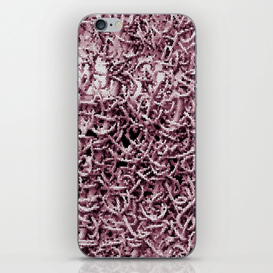 Pink Worms iPhone & iPod Skin
