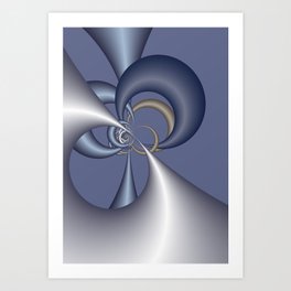 fractal design -53- Art Print