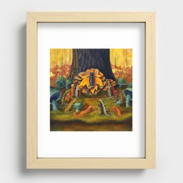 The Court of the Salamander King Recessed Framed Print