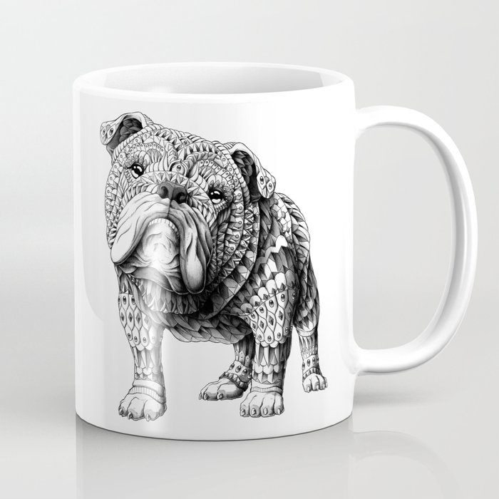 English Bulldog Coffee Mug By Bioworkz Society6 English Bulldog Coffee Mug
